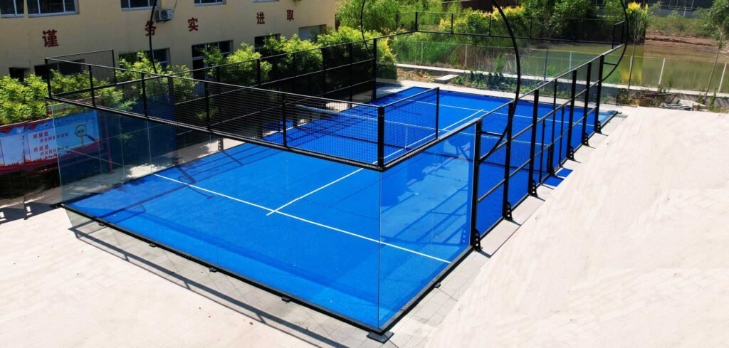 full panoramic padel court