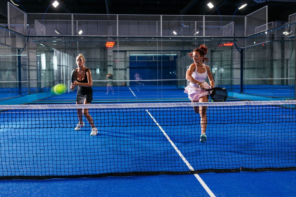 padel court banner