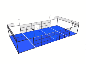 Premium Panoramic Padel Court (Standard 20x10m)