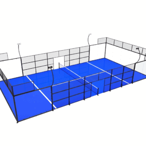 Premium Panoramic Padel Court (Standard 20x10m)