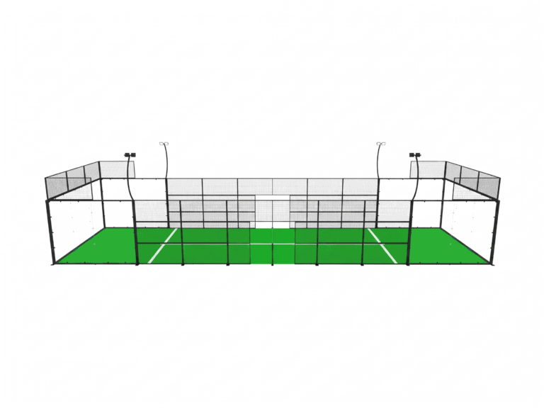 Premium Single Panoramic Padel Court (20x6m 1v1)