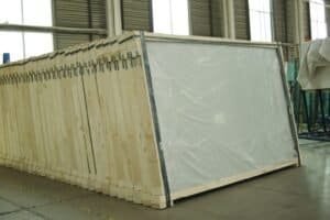 China padel court glass