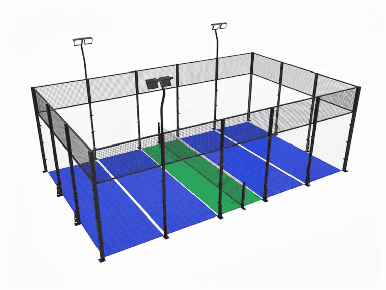Standard Padel Court 20m x 10m