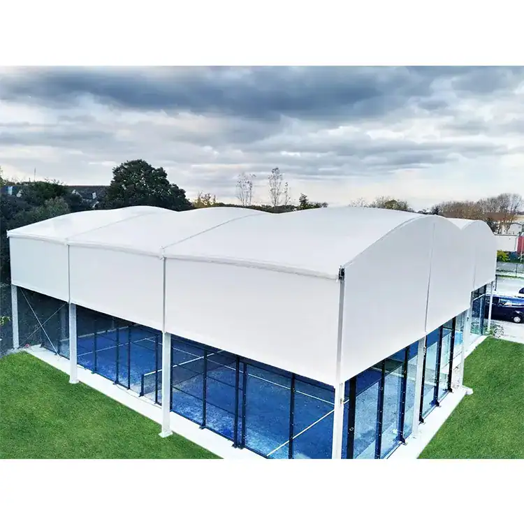 Padel Court Roof System.