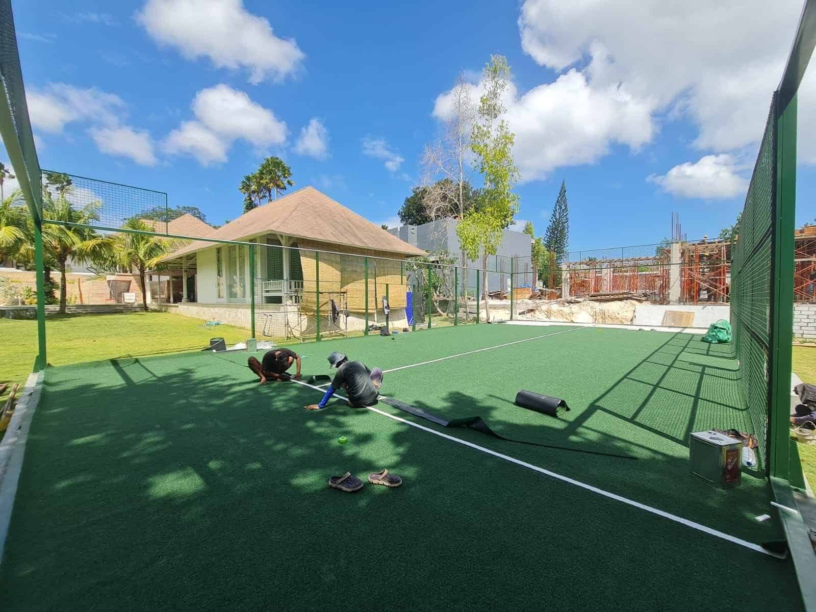 padel cout turf instaltion