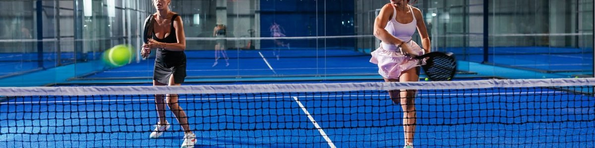 padel court banner